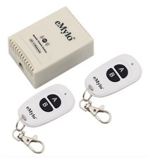 eMylo DC 12V 2 Channel  RF Relay Smart Wireless Remote Control Switch
