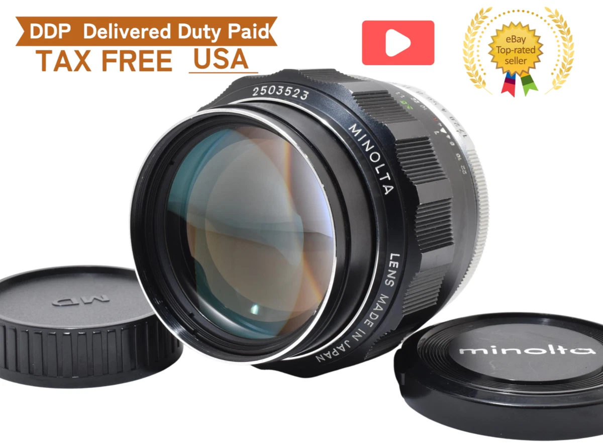 Minolta Rokkor PF 85mm Camera Lenses for sale | eBay