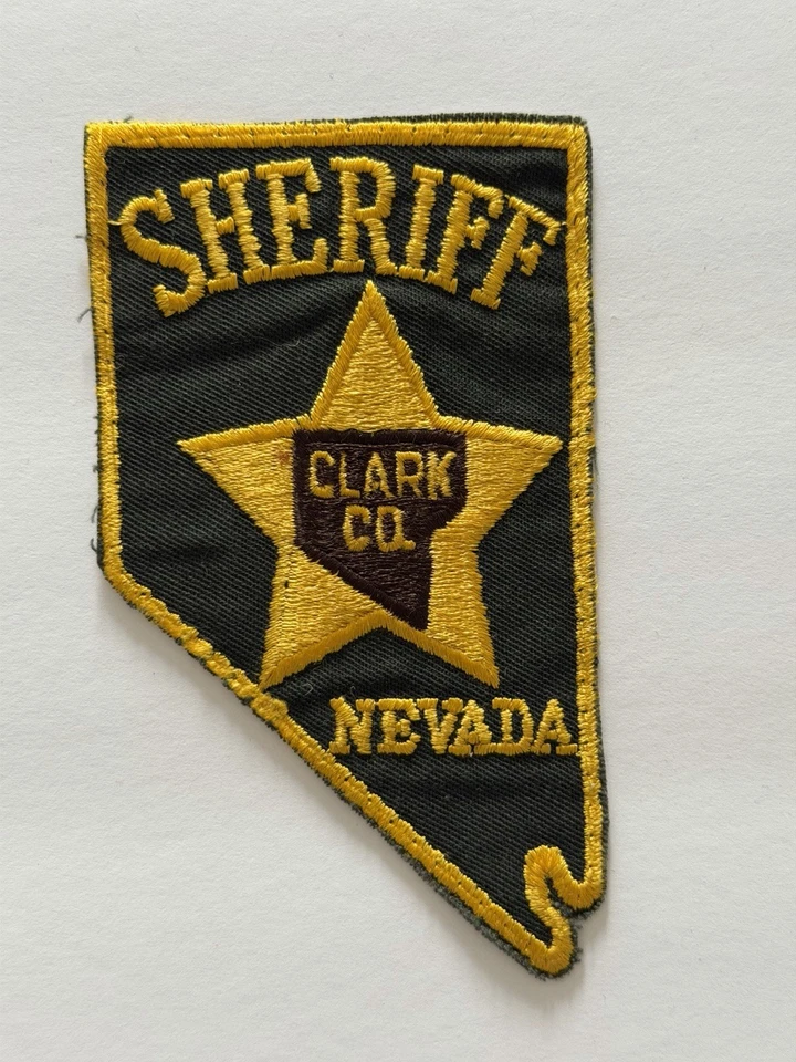 Clark County Nevada Sheriffs Office Vintage Original Shoulder ￼Patch ￼ - Image 2 of 3