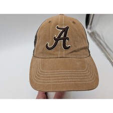 Top of the World Alabama Crimson Tide Trucker Hat Snapback Brown Tan Camo Brim
