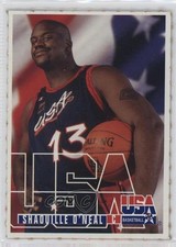 1995-96 Kraft Handi-Snacks USA Basketball Food Issue Shaquille O'Neal HOF 13un