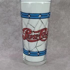 Vintage 1970’s Pepsi-Cola Tiffany Style Stained Glass Collectible Cup