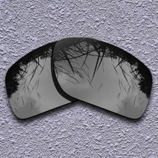 Black Iridium Polarized Replacement Lens For-Oakley Straightlink OO9331