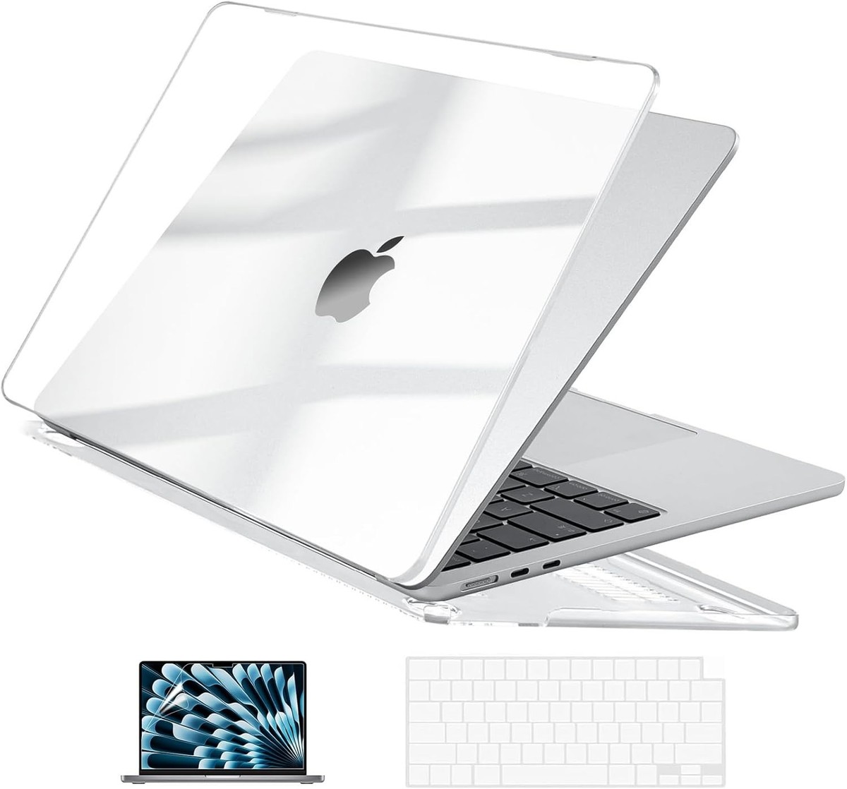 Hard Shell Case for MacBook Air 13 inch M5 2022-2026 Compatible