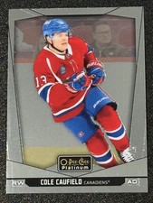 2024-25 O-Pee-Chee Platinum #11 Cole Caufield Base Set Card Montreal Canadiens