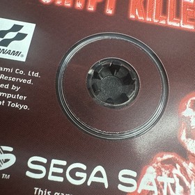 Sega Saturn Crypt Killer PAL Edition Game With Instructions