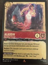 Lorcana Aladdin barreling through