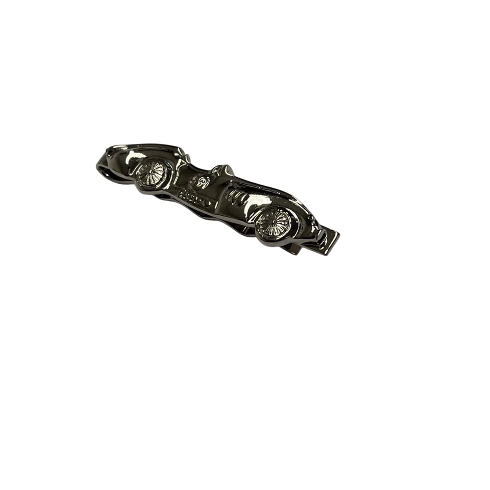 Hermes Tie Pin Car Motif Silver Color Authentic Vintage Used Good Condition Rare - Image 3 of 4