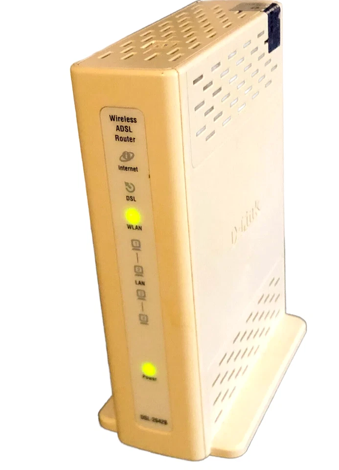 D-Link Wireless G ADSL2+ Modem Router DSL-2642B High-Speed Internet Connectivity - Image 2 of 4