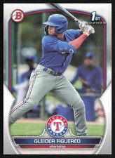 2023 Bowman Prospects Gleider Figuereo #BP-59 Texas Rangers