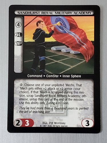 BattleTech:Mercenaries-CCG Trading Card Game Singles (1997) (Pick Your Card(s)) - Picture 100 of 131