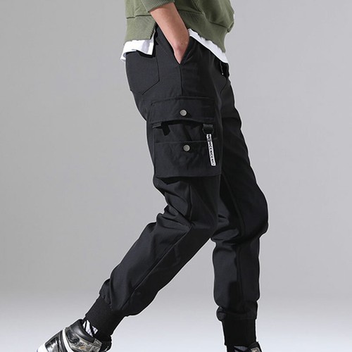 Men Street Tactical Cargo Pants Joggers Harem Pants Hip Hop Trousers Streetwear - Bild 6 von 14