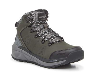 Men\'s Sz 10 Waterproof, rugged Turner Gray and Green Hiking Boots, like new Nortiv8 Mens Waterproof Hiking Boots Backpacking Lightweight  main image 3