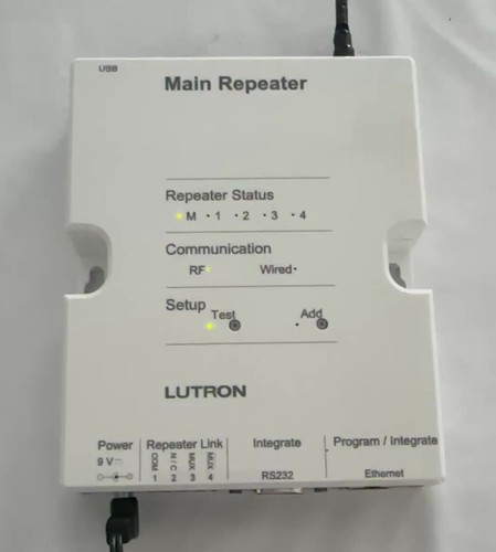 Lutron RR-MAIN-REP-WH RadioRA 2 Main Repeater - White - Pre-Owned - Picture 5 of 5