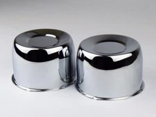 2 Steel Short Push Thru Center Cap For 4.25" Center Bore Trailer wheel rims