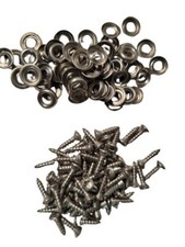 Complete Interior Panel Screw And Finish Washer Kit Fits Willys Jeepster 48-51