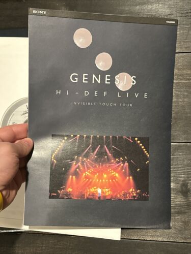 Genesis - Invisible Touch Tour 1988 Japan Edition Laserdisc - Picture 3 of 5