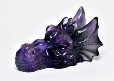Drachenkopf Skull Dragon Head Fluoirit Rarität Unikat Deko