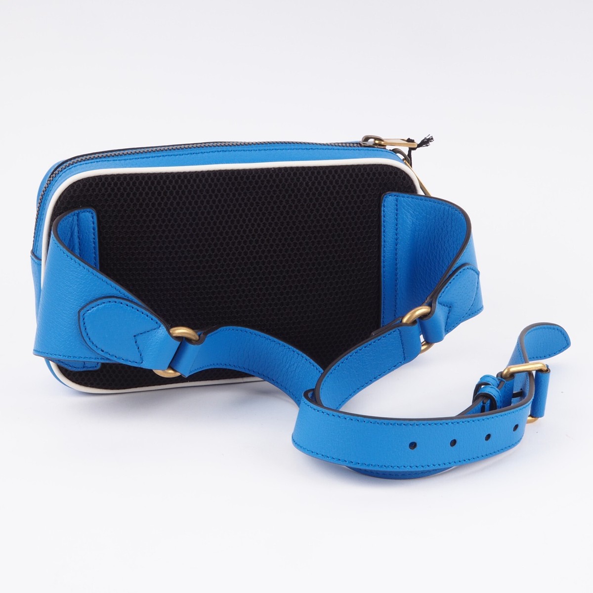buchi72 GUCCI x ADIDAS Trefoil Belt Bag Bumbag Leather Limited