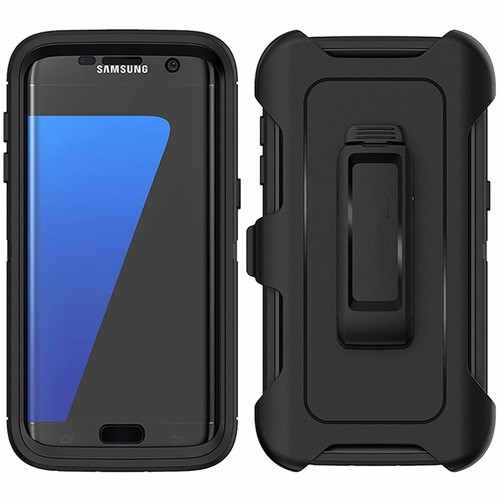 For Samsung Galaxy S7 Heavy Duty Rugged Defender Case Cover Belt Clip + Screen - Picture 7 of 11
