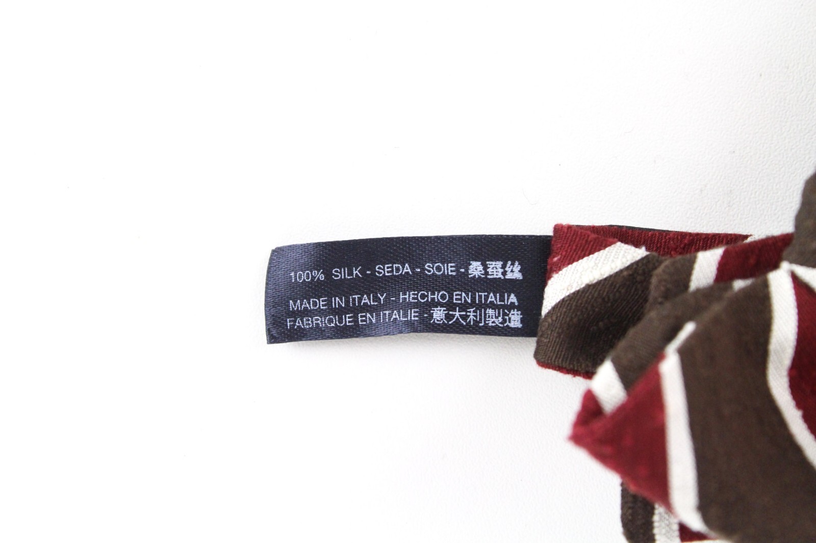 Suitsupply Herren Krawatte One Größe Brauner Schmetterling Selbst