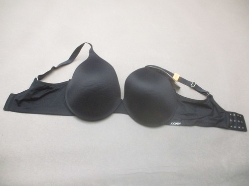 NWT 38DD JOCKEY Women Beige Lined Underwire Full Coverage Back Close Demi Bra 1A - Picture 3 of 8