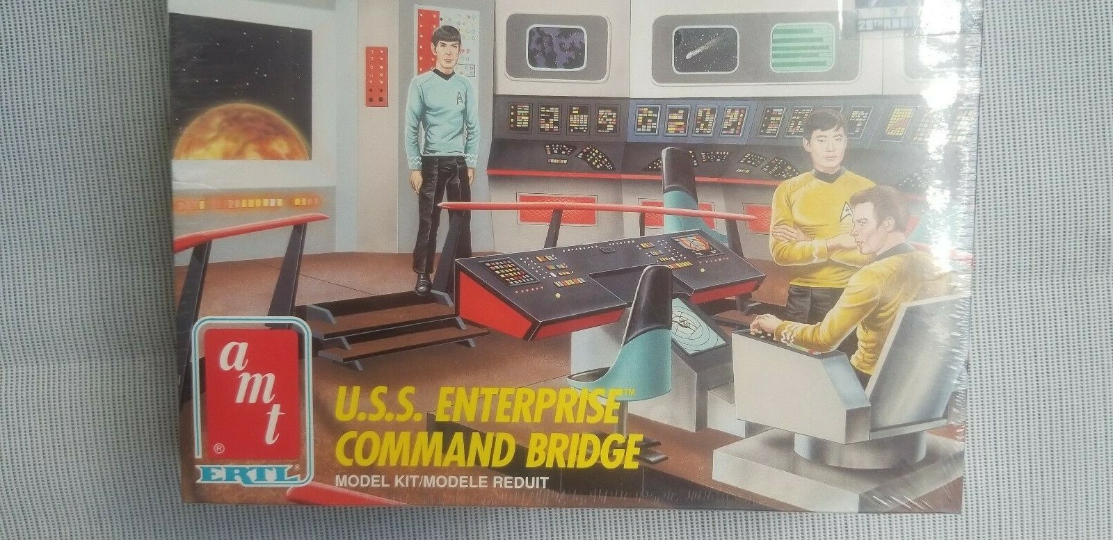 STAR STAR STAR TREK USS Enterprise Command Bridge Vintage Model Kit ERTL SEALED 7fda57 STAR STAR STAR TREK USS Enterprise Command Bridge Vintage Model Kit ERTL SEALED 7fda57