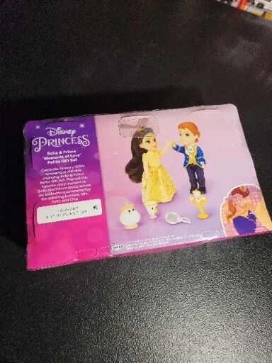 迪士尼公主☆贝莉和王子:爱的时刻☆ 6 英寸娇小娃娃套装 (2023) — 第 2/2 张图片