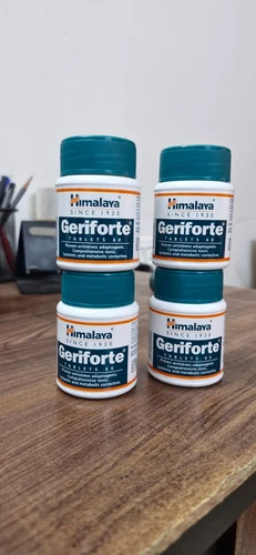 4 x Himalaya Geriforte Compressa Antistress (240 Tabs) per la Salute dell'Immunità - Foto 1 di 3