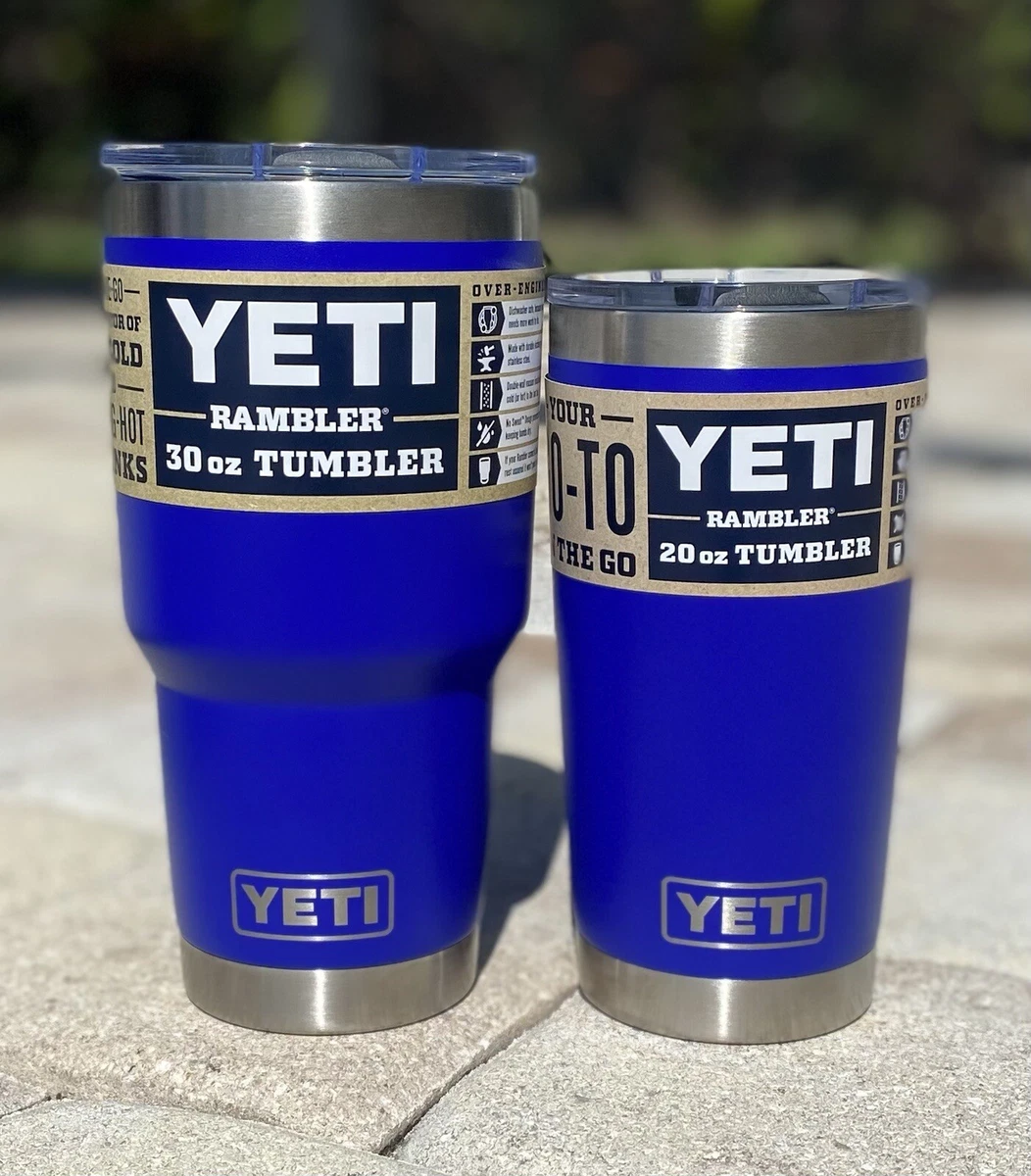 YETI Rambler 30 oz Tumbler w/ Magslider Lid Offshore Blue-Limited Edition