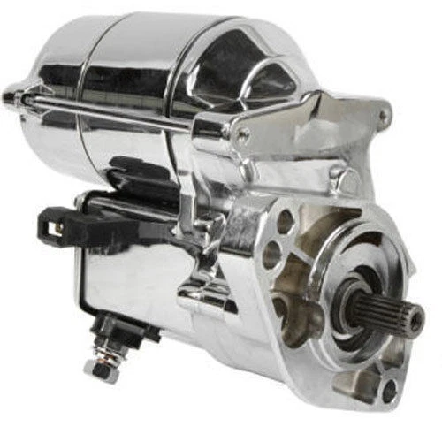 NUEVO ARRANCADOR CROMADO para Harley-Davidson Street Glide 2006 EFI FLHXI Foto 3 de 3