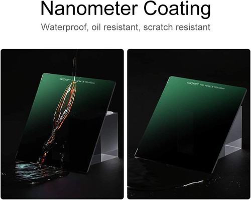 K&F Concept 100x100mm Square Neutral Density ND Filter HD Multi Coating Glass - Picture 2 of 8