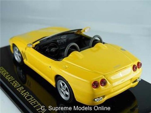 FERRARI BARCHETTA 550 1/43R GRÖSSE MODELLAUTO CABRIOLET DK INNENRAUM TYP Y0675J^*^ - Bild 4 von 5