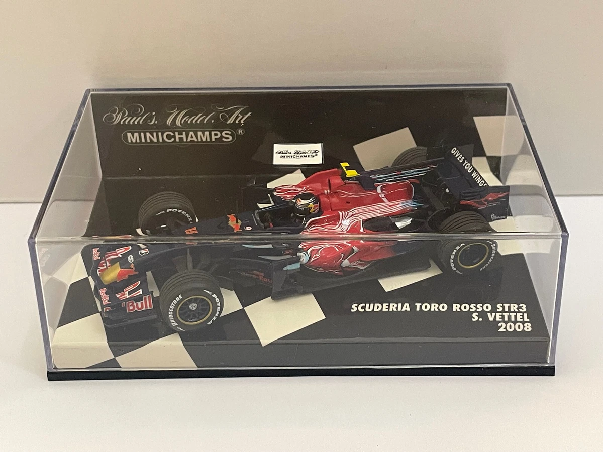 F1 SCUDERIA TORO ROSSO STR11 M VERSTAPPEN DE 2008 1/18 SCALE 147160233 MINICHAMP