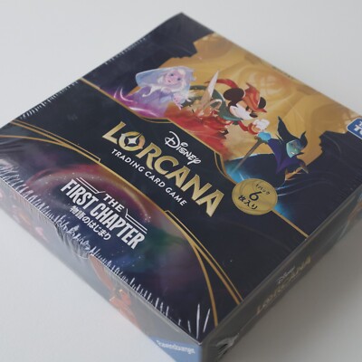 Disney Lorcana The First Chapter Booster Box [Japanese Edition] | eBay