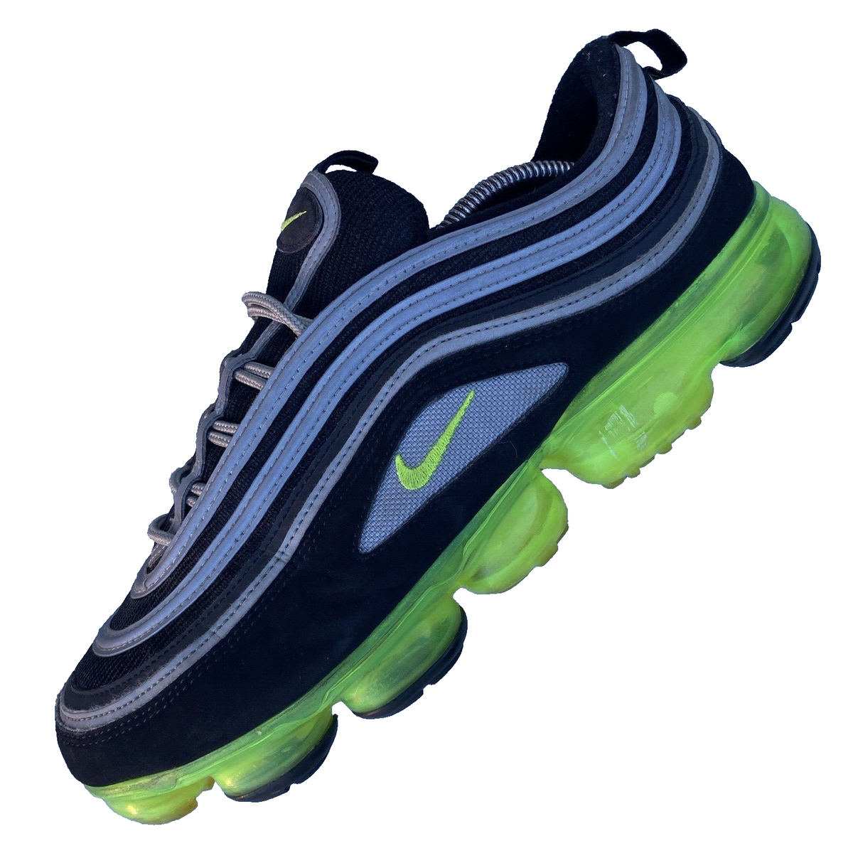 Nike Air Vapormax '97 Neon Volt Plus Sneakers Retro RARE AJ7291