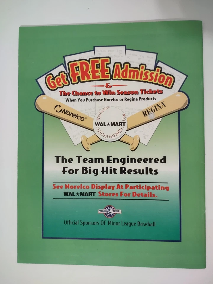 1996 Toronto Blue Jays Spring Training 20th Anniversary Game Program - Image 2 of 4