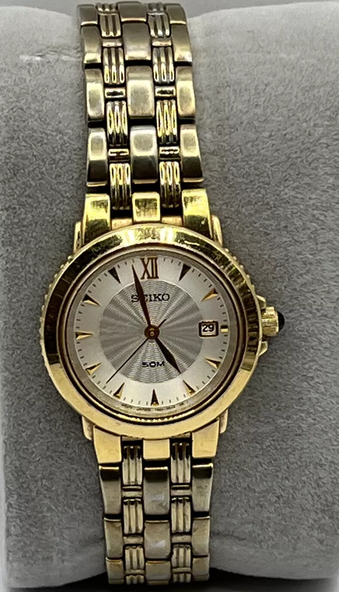 Seiko gold shop dress watch