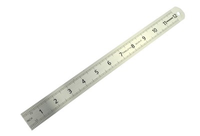 Proops Lineal, Zwölfte Skala Lineal für Puppenstube und Miniaturherstellung. X1062