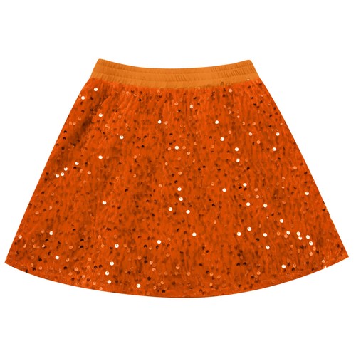 Kids Girls Skirt Dance A-Line Skirts Shiny Velvet Party Sequins Evening Casual - Picture 73 of 99