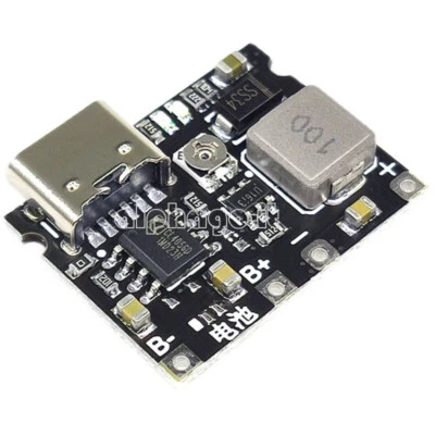 Lithium Li-ion 18650 3.7V 4.2V Battery Charger Board DC-DC Step Up Boost Module