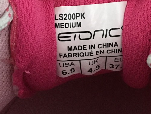 Etonic Golf- Ladies Stablizer Sport 2.0 Shoes Pink Size 6.5 Medium (LS200PK) - Picture 2 of 9