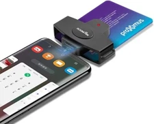 TYPE C DOD Military USB-C Common Access CAC Smart Card, Credit Card Reader