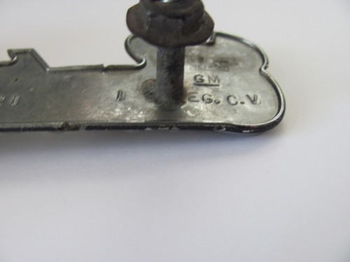 Cadillac script metal badge for 1981 Seville - Picture 5 of 5