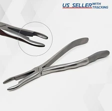 GERMAN Stainless Root Tip Dental Extracting Extraction Forceps #841 Serrated