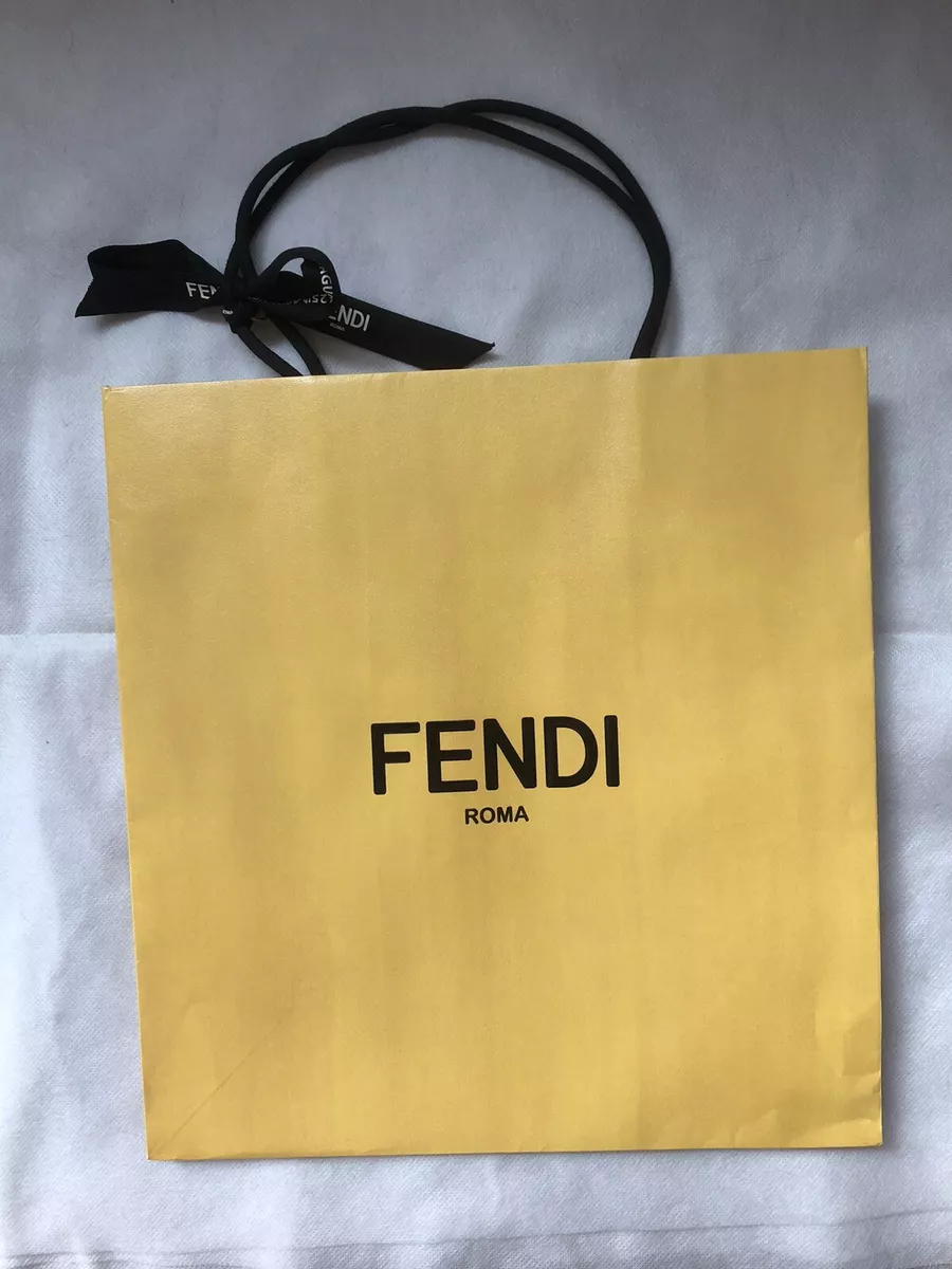 Fendi paper shopping best sale bag