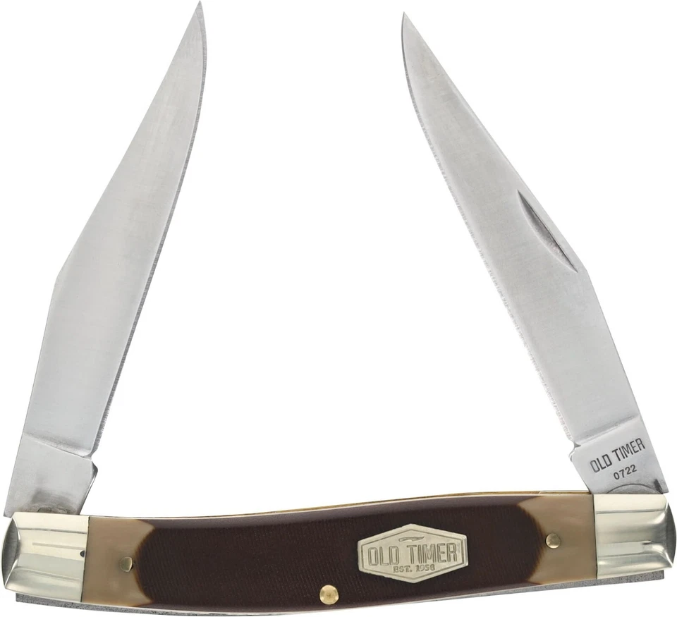 Schrade Old Timer 77OT Game Muskrat 4 in. Closed 7Cr17MoV Steel 1187276