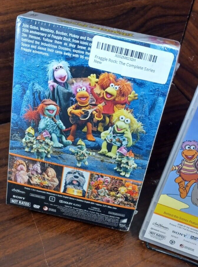 Fraggle Rock The Complete Series (DVD) + Animated Series-NEW