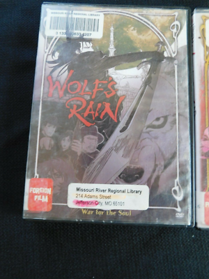 Wolf's Rain Anime DVDS Vol. 5-6 Bandai Ex-Library Lot