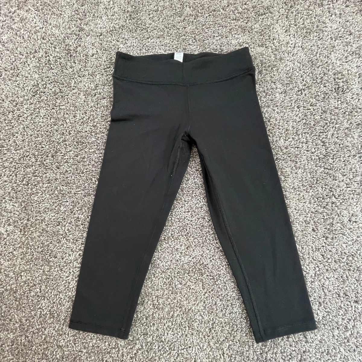 Ivivva by Lululemon Pants Girls 14 Black Leggings Athletic Outdoors Kids  24X17*